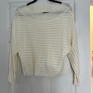 White Knit Sweater